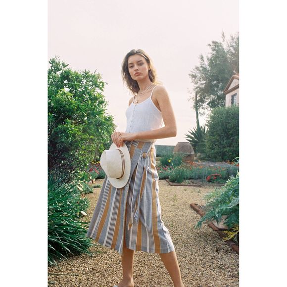 Anthropologie Dresses & Skirts - New Anthropologie Laura Wrap Midi Skirt by Maeve